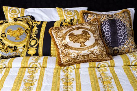 black versace cushions|Versace comforters on sale.